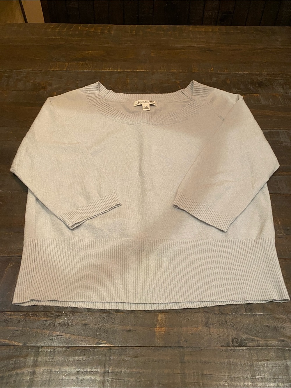 Banana Republic Petite Fine Italian Merino Sweater - Light Beige Size Large
